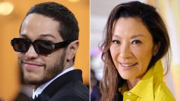 221012085635 pete davidson michelle yeoh split hp video Pete Davidson and Michelle Yeoh join cast of 'Transformers: Rise of the Beasts'
