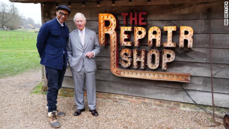 King Charles III will make a guest appearance on the show &quot;The Repair Shop.&quot;