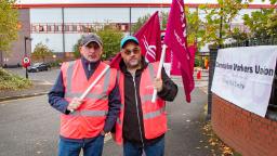 221013114723 postal workers strikes uk hp video UK postal workers begin holiday season strikes