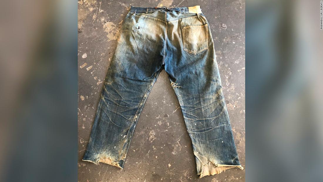 19th-century Levi's jeans found in mine shaft sell for over $87,000 - CNN  Style