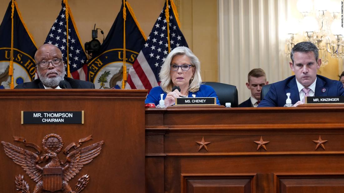 US Rep. Liz Cheney, the committee&#39;s vice chairwoman, offers a motion &lt;a href=&quot;https://www.cnn.com/2022/10/13/politics/subpoena-trump-january-6-committee/index.html&quot; target=&quot;_blank&quot;&gt;to subpoena former President Donald Trump&lt;/a&gt; on October 13.