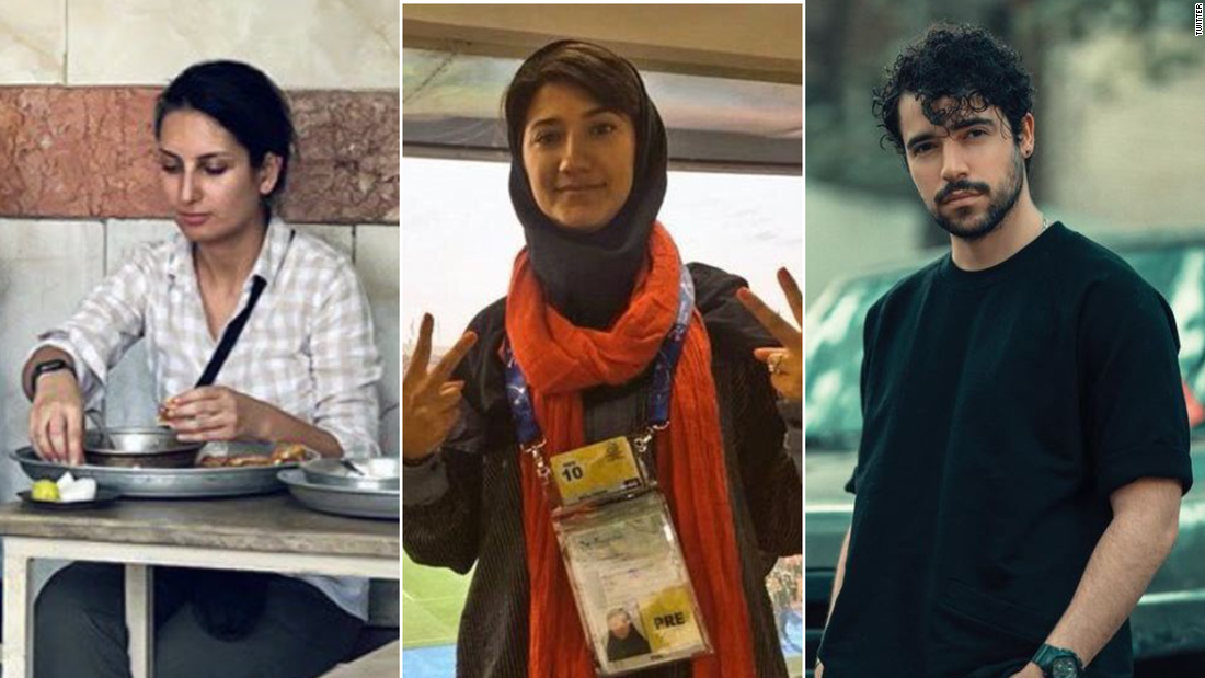 More than a thousand protesters have been arrested in Iran. Here are three of their stories