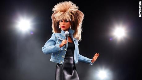 Mattel has released a Barbie in the image of rock and roll legend Tina Turner.