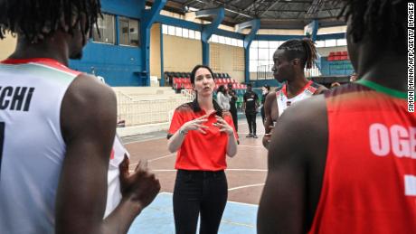 Mills says that her success as a female coach could only have happened in Africa, where there are already plenty of women working in the game.