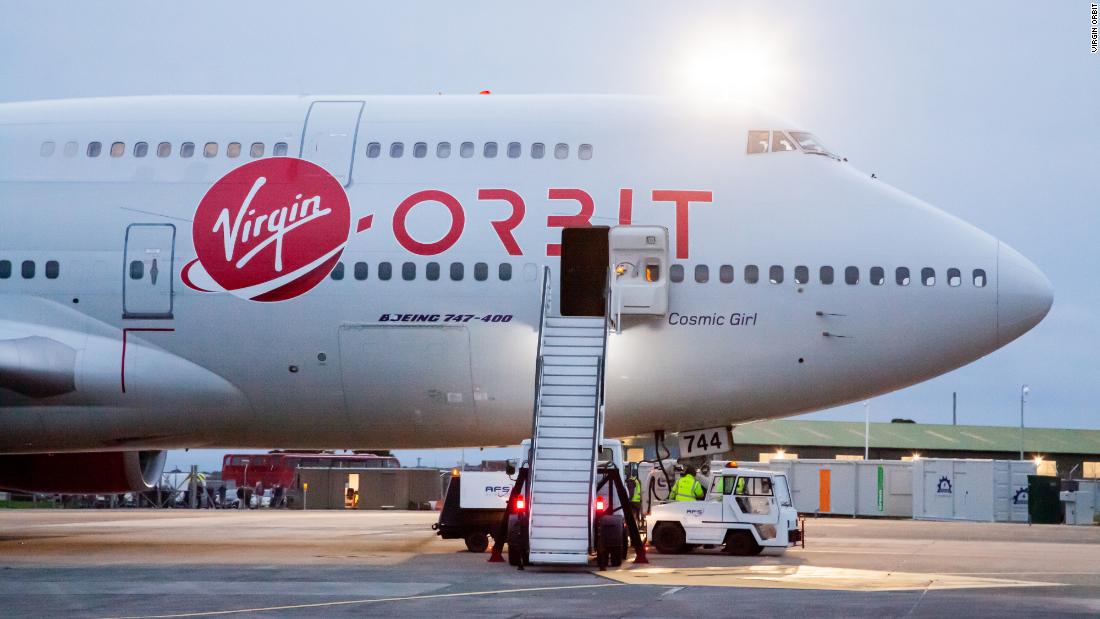 Read more about the article Virgin Boeing 747 to launch rocket into space – CNN