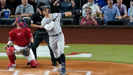 New York Yankees star Aaron Judge hits his 62nd home run in Arlington, Texas, on October 4. Intuition, and not just preparation and skill, can play a part in quick decision-making, according to science.