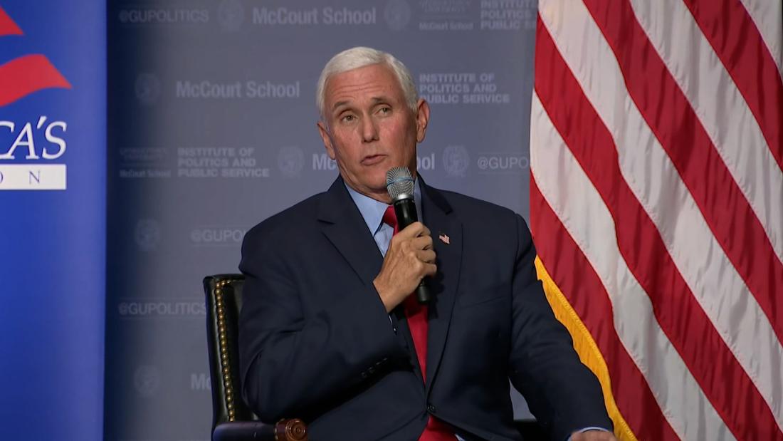 Pence Dice Que Podría Preferir A Alguien Más Y No A Donald Trump Como Candidato Republicano A La 5240