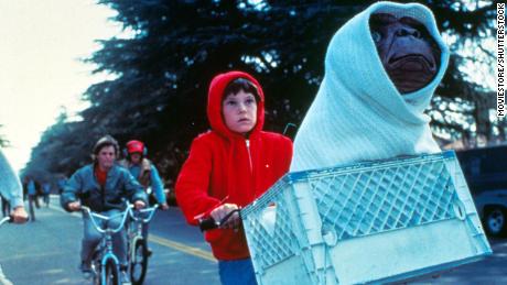 Henry Thomas in a scene from &quot;E.T.&quot;