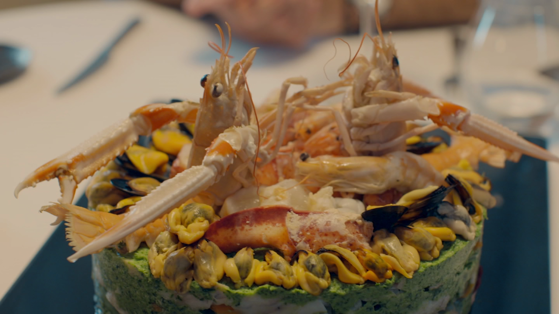 Feast your eyes on the most elaborate salad you’ve ever seen  – CNN Video