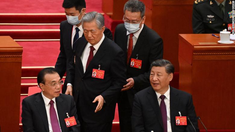 See 'high drama' during closing ceremony of China's Party Congress 