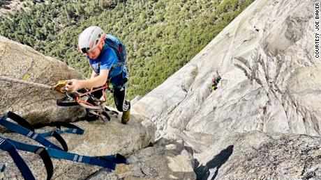 It will take Sam Baker and his fellow climbers four days to reach the top of El Capitan.