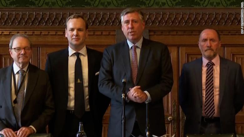 See the moment Tory Party announced Sunak to be next British PM 