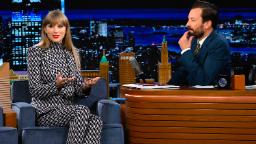221025160423 taylor swift jimmy fallon hp video Watch Taylor Swift's first late night interview since the release of 'Midnights'