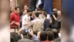 221026093307 students iran heckled hp video Video: Iranian government official heckled by student protesters