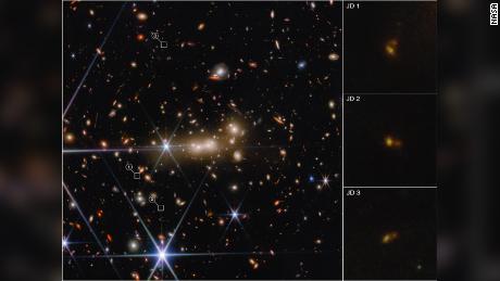 Webb telescope shares unique peek inside the early universe