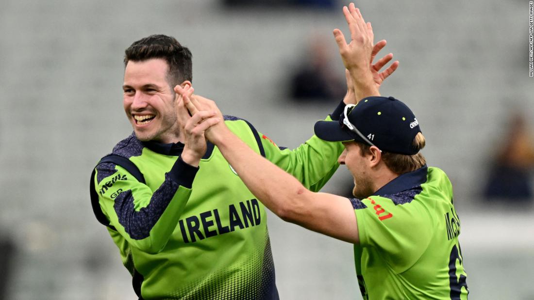 Ireland stuns England in rain-affected match at T20 World Cup