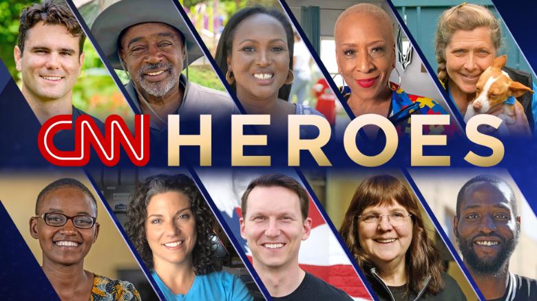Top 10 CNN Heroes of 2022 revealed