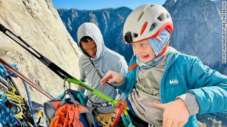 8-year-old boy plans to hang a banner on El Capitan that says &#39;I love you, Mom&#39; as he aims to reach the top Friday