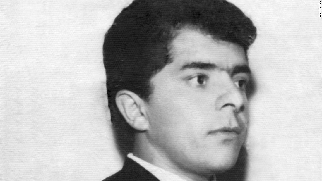 Lula is seen as a young man in an undated photo from the 1960s.