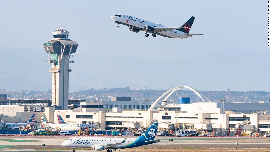 Four people fall ill at LAX airport from 'apparent fume exposure'