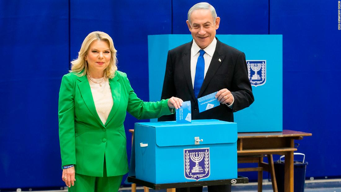 Netanyahu on brink of comeback as Israeli exit polls point to narrow majority for ex-PM