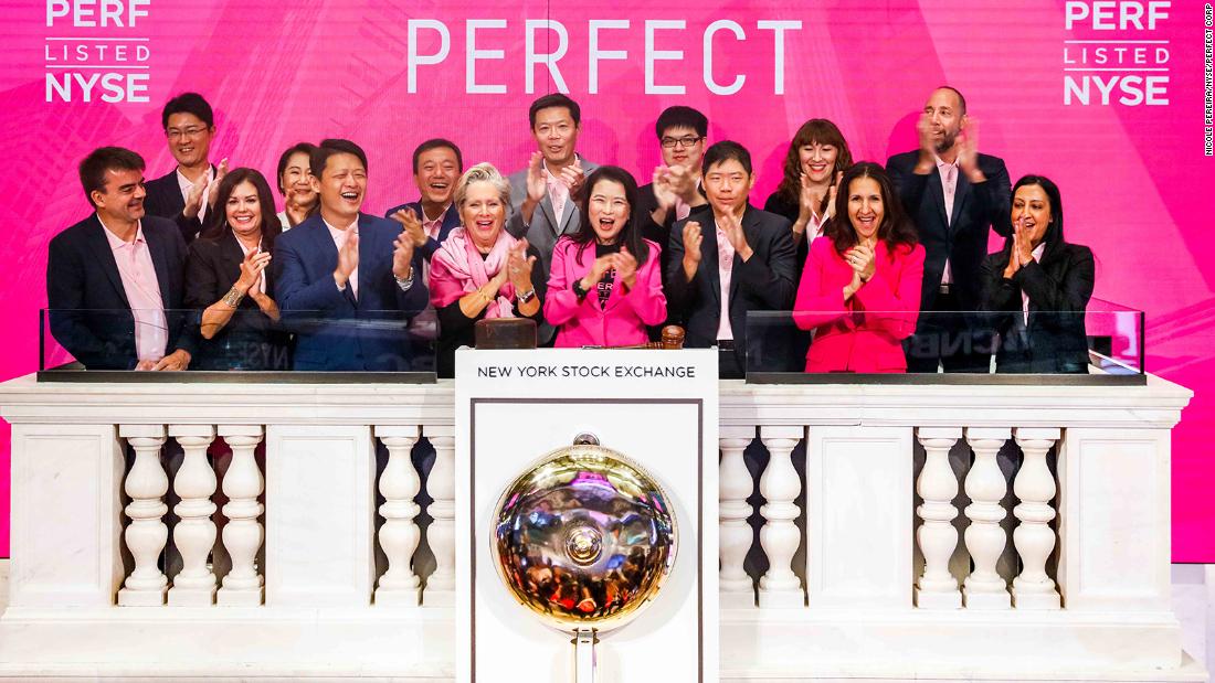 Taiwan's virtual beauty brand struggles on Wall Street debut