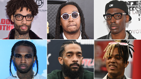 Gun violence has killed at least 1 rapper every year since 2018