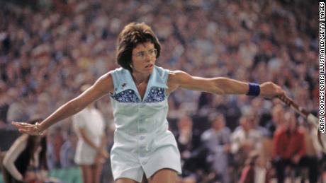 Billie Jean King defeating Bobby Riggs in the Battle of the Sexes marked a historic moment for women&#39;s tennis, and sport.