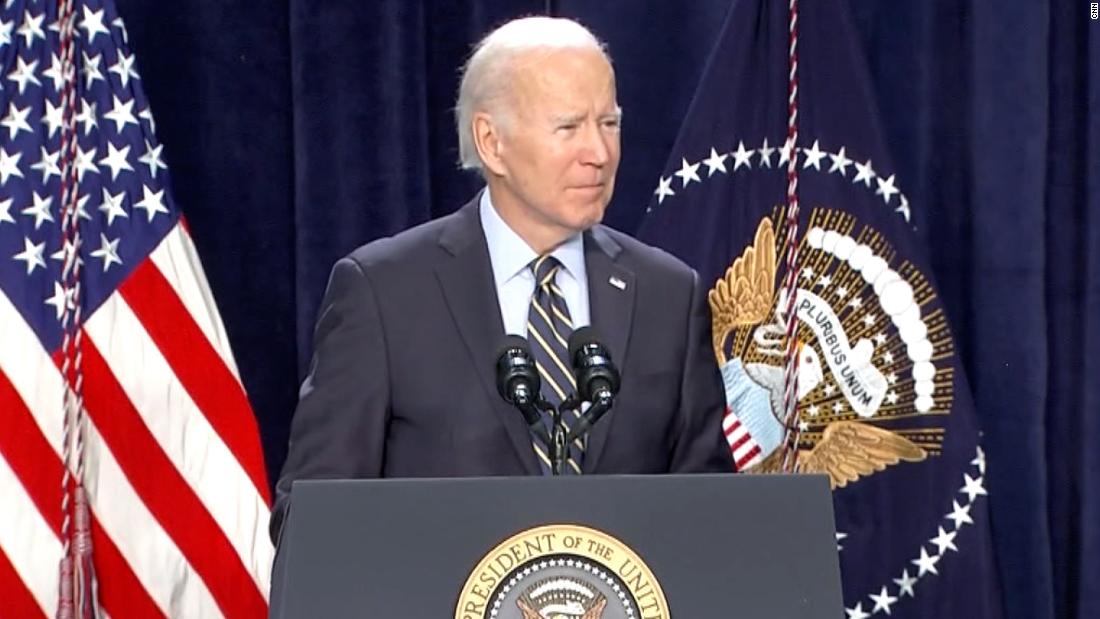 'What idiots:' Hear why Biden took aim at protesters outside event