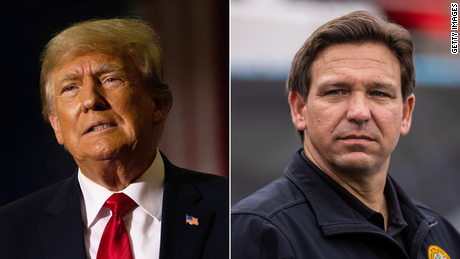 With competing Florida rallies Sunday, Trump and DeSantis preview a potential GOP presidential primary showdown