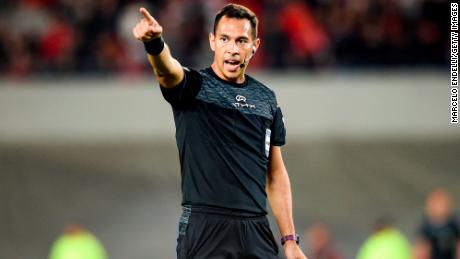 Facundo Tello was the referee for the Argentina&#39;s Champions Trophy final between Racing Club and Boca Juniors.