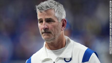 Frank Reich was fired Monday as head coach of the Indianapolis Colts.