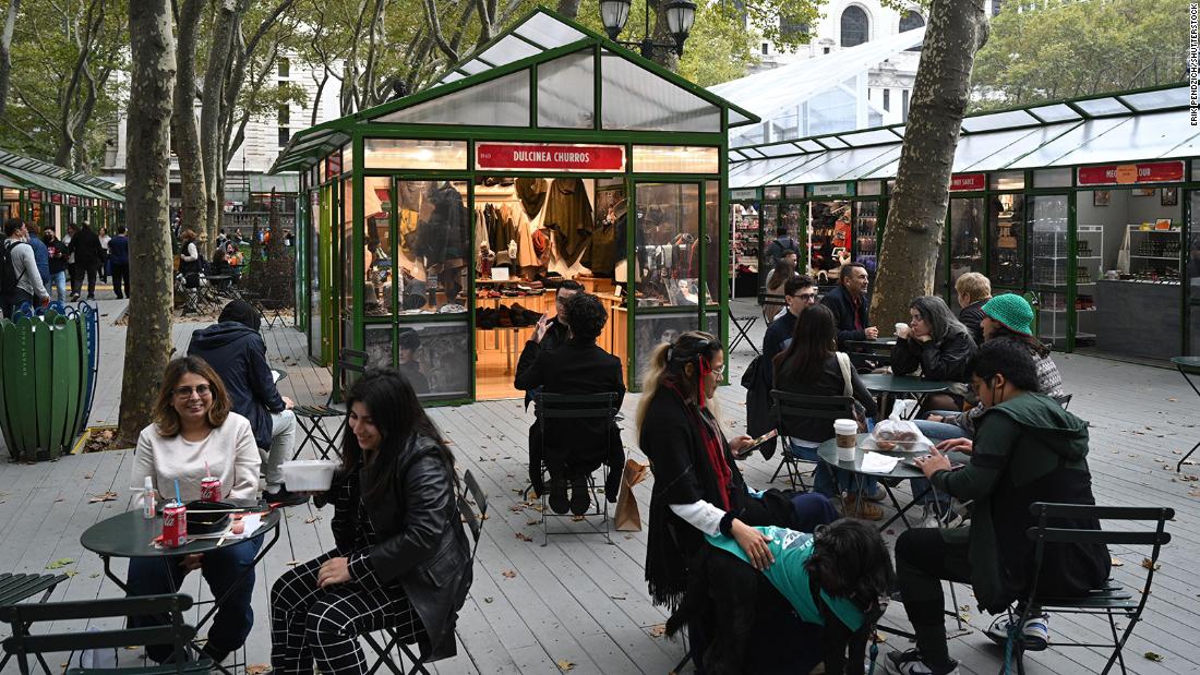 &lt;strong&gt;Winter Village at Bryant Park, New York:  &lt;/strong&gt;There are a vast number of eateries to choose from, along with an outdoor beer garden and a cocktail bar. 