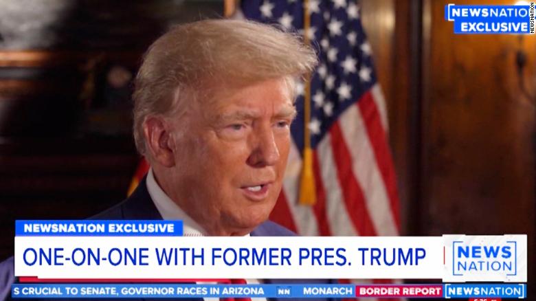 Trump asked about his endorsed candidates in TV interview. See how he responded