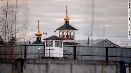 An Orthodox church on the grounds of Russia&#39;s Penal Colony Number 2.