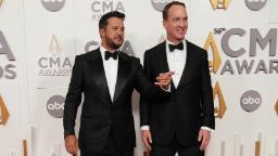 221110092800 luke bryan and peyton manning hp video CMA Awards 2022: See the full list of winners