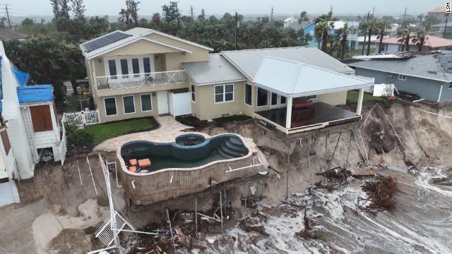 Gemist: 'We are in trouble here in Daytona': Coastal homes collapse