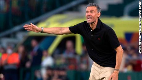Spain coach Luis Enrique will be looking to win La Roja its second World Cup title after a surprising run at Euro 2020 last year.
