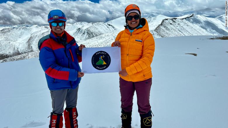 These two women are climbing mountains for Indian girls to go to school