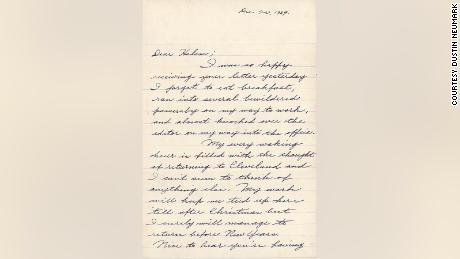 Joe Shuster letter to Helen Cohen, Dec. 20, 1939 (2 of 3)
