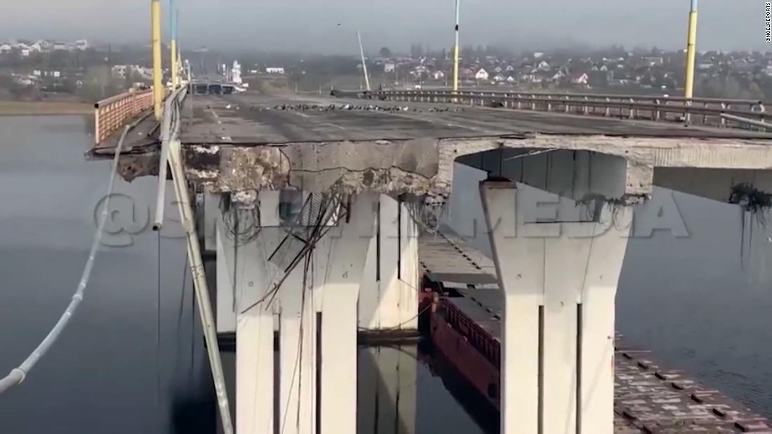 Así Esta Este Importante Puente De Jersón Tras La Retirada De Tropas Rusas Cnn Video 2648