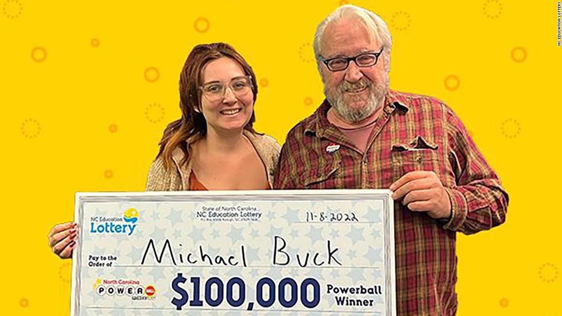 North Carolina man buys lottery ticket during halftime of