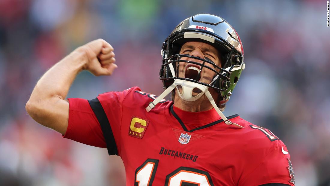 Tampa Bay Buccaneers quarterback &lt;a href=&quot;https://edition.cnn.com/2022/11/13/sport/brady-tampa-bay-buccaneers-seattle-seahawks-munich-spt-intl/index.html&quot; target=&quot;_blank&quot;&gt;Tom Brady&lt;/a&gt; keeps on making history. Brady and the Bucs beat the Seattle Seahawks 21-16 in the NFL&#39;s first regular season game in Germany. With the victory, the seven-time Super Bowl champion became the first QB to win an NFL game in three different countries outside of the US. He had previously won in the UK and in Mexico. 