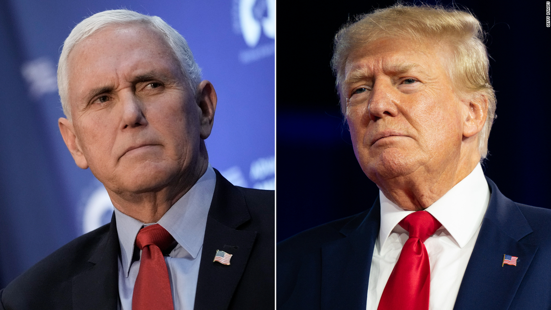 Former VP Pence reacts to Trump's post that he expects to be arrested