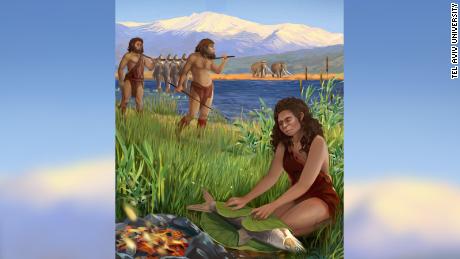 Clues at ancient lake site reveal earliest known cooked meal 