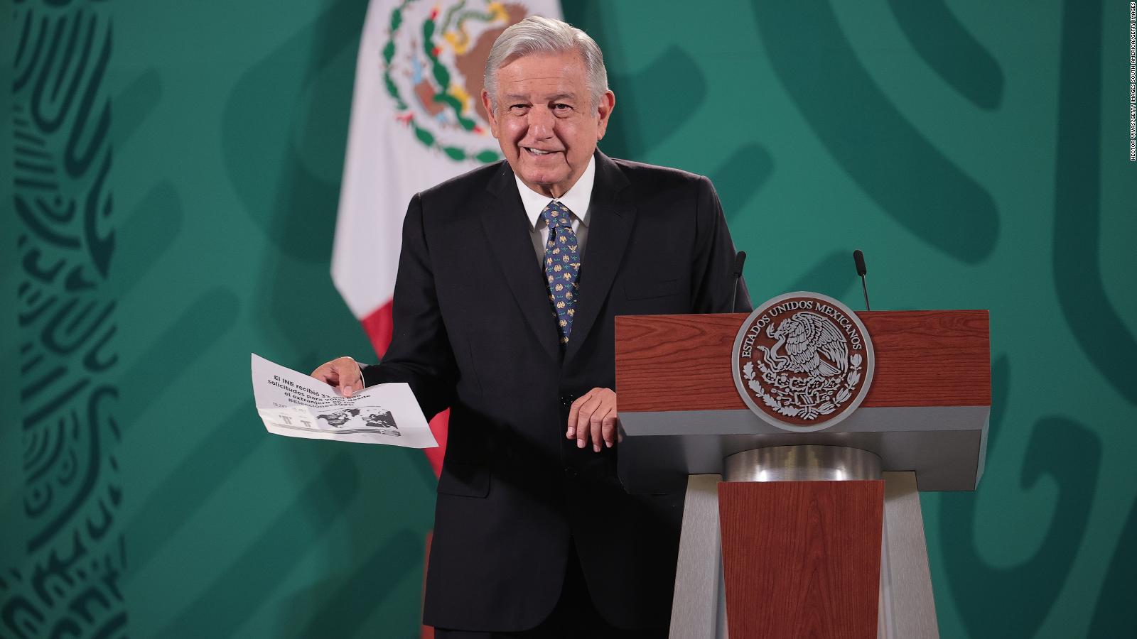 AMLO Descalifica La Marcha A Favor Del INE: "Fue Un Striptease Político ...