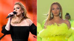 221115114315 adele beyonce split hp video Adele versus Beyoncé again at the Grammys