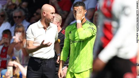 Ronaldo&#39;s relationship with Erik ten Hag has been strenuous since the Dutchman took charge at United.