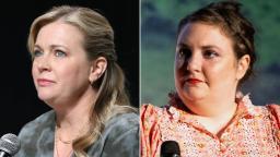 221116105414 melissa joan hart lena dunham split hp video Melissa Joan Hart shuts down claims she's feuding with Lena Dunham