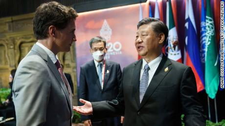 China&#39;s Xi Jinping lectures Justin Trudeau over alleged leaks